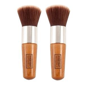Everyday Minerals Makeup Flat Top Brushes (set of two)